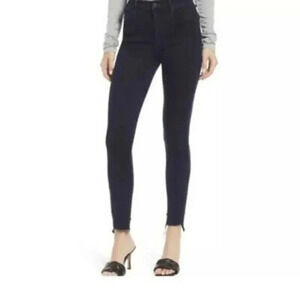 MOTHER The Stunner Zip Two Step Fray Jean in Holding Hands B1561